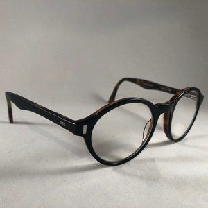 Vince Camuto VG110 OXTS Eyeglass Frame Round Brown Tortoise Hand Made 48-20-145